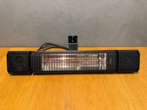 SBS2000 / 74x13x13,5cm - Zewnętrzny grzejnik podczerwieni Welltherm Stream & Beam 2000W