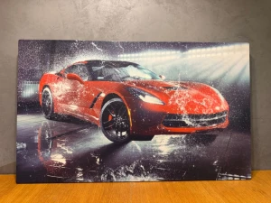 WE600 / 60,5x100,5cm - Stalowy grzejnik podczerwieni RedWell Obraz 600W - auto corvette